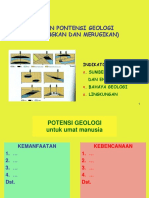 B. Sumberdaya Mineral & Energi, Bahaya Geologi