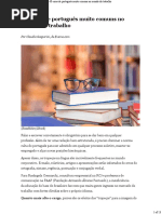 60 Erros de Português Muito Comuns No Mundo Do Trabalho