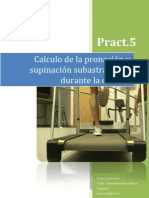 Cálculo de La Pronación y Supinación Subastragalina Durante La Carrera.