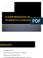 8-QAM Modulación de Amplitud en Cuadratura