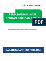 Pelatihan Pemasangan Infus Terumo