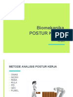 Postur Kerja