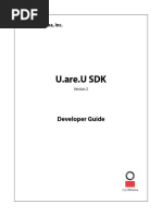 U.are.U SDK Developer Guide