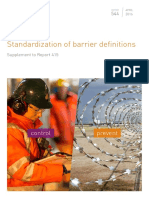 Barrier Definitions