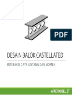 Desain Balok Castellated PDF