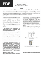 Experimento de Capacitores