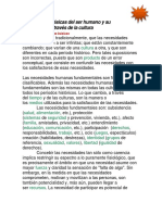 Necesidades Básicas Del Ser Humano y Su Satisfacción Perla 2 A