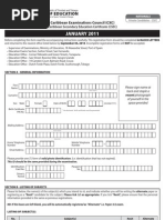 Download Cxc Application Form Private CSEC JAN by Josiah Morales SN37102916 doc pdf