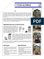 Sanihuerto y fosa alterna: una alternativa económica y sostenible para el saneamiento