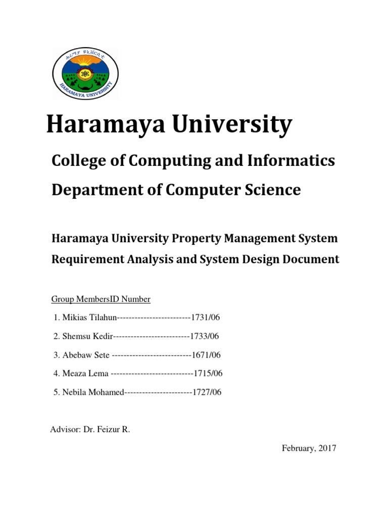 Property Management System | PDF | Use Case | User (Computing)