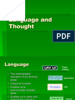 Language and Thought