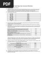 2009 Origins Rogue Trader Tournament Official Rules