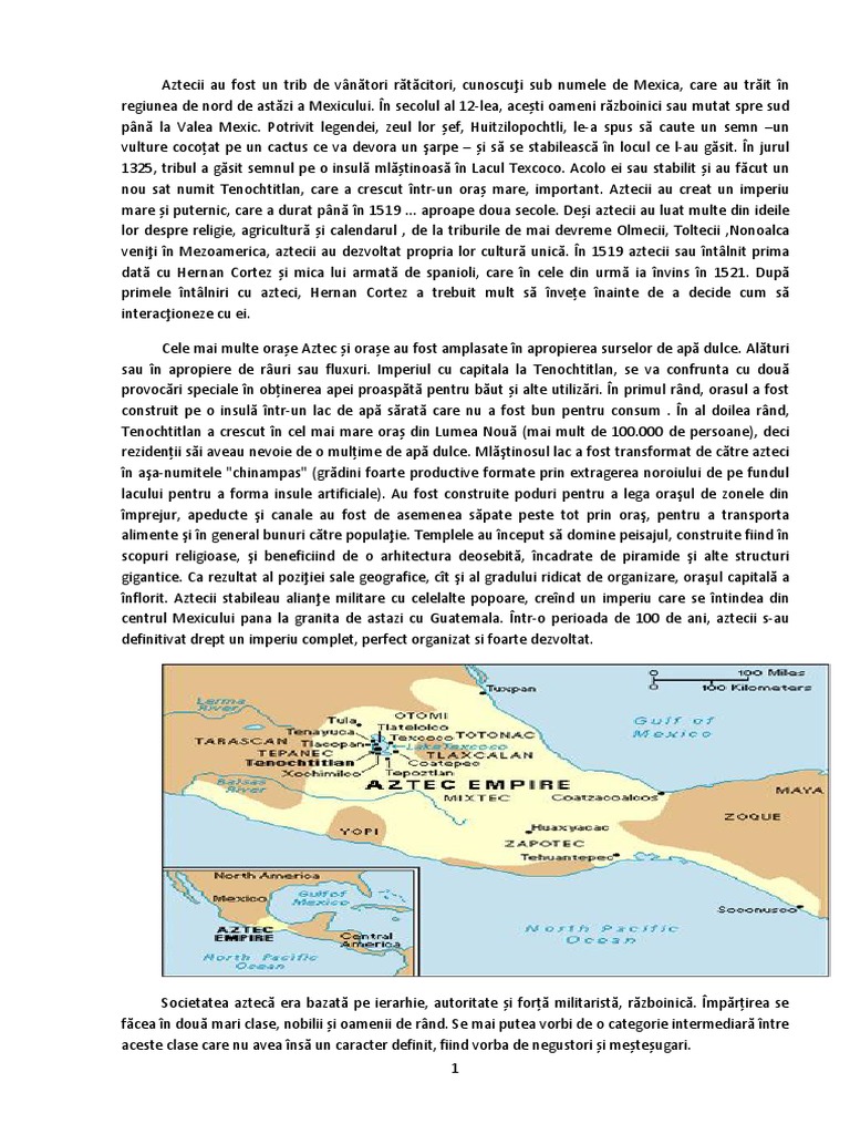 Aztecii | PDF