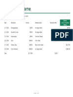 Credit Card Name: Enter Payments As Negative Amounts in Table, Below