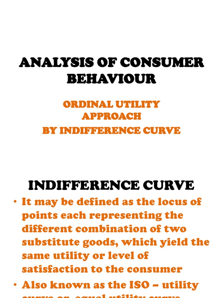 Analysis of Consumer Behaviour | PDF