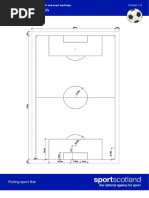 Rugby Field Dimensions and Layout | PDF