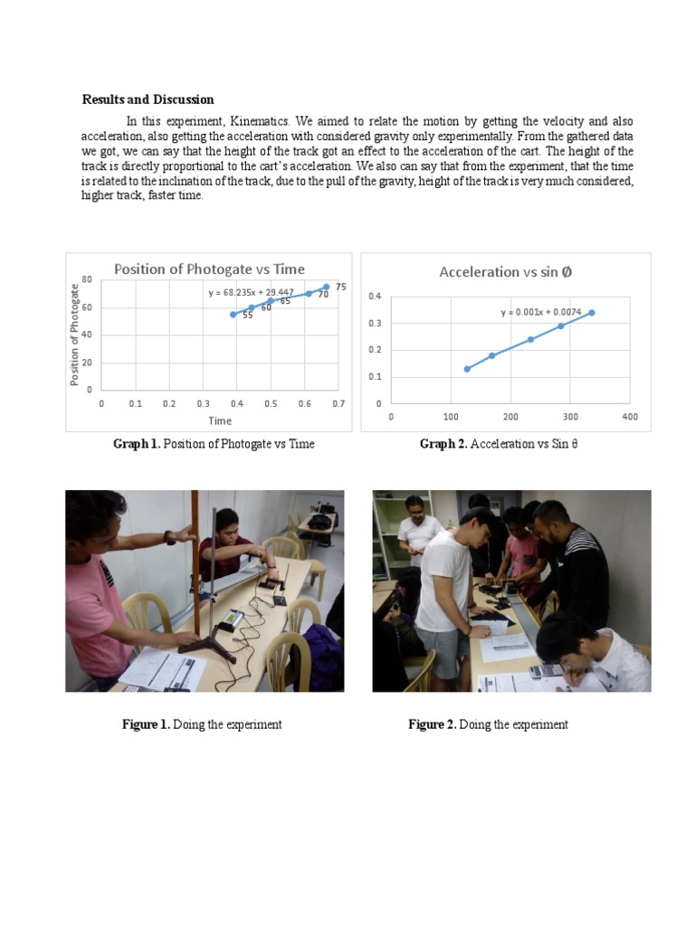 Analyzing the Relationship Between Track Height, Time, and Acceleration