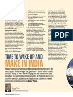 Time To Wake Up And: Make in India