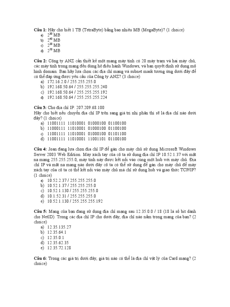 De Thi | PDF