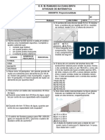 Proporcionalidade e porcentagem