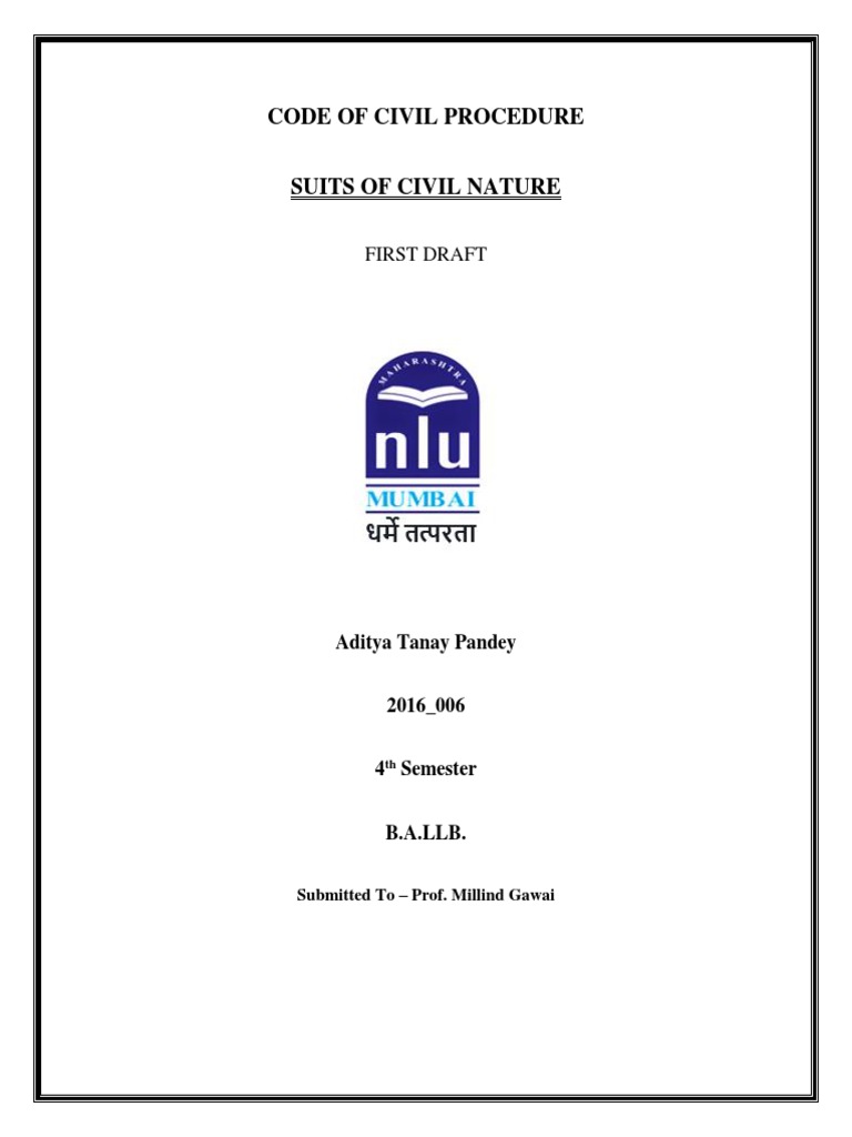 Suits of Civil Nature | PDF | Jurisdiction | Lawsuit