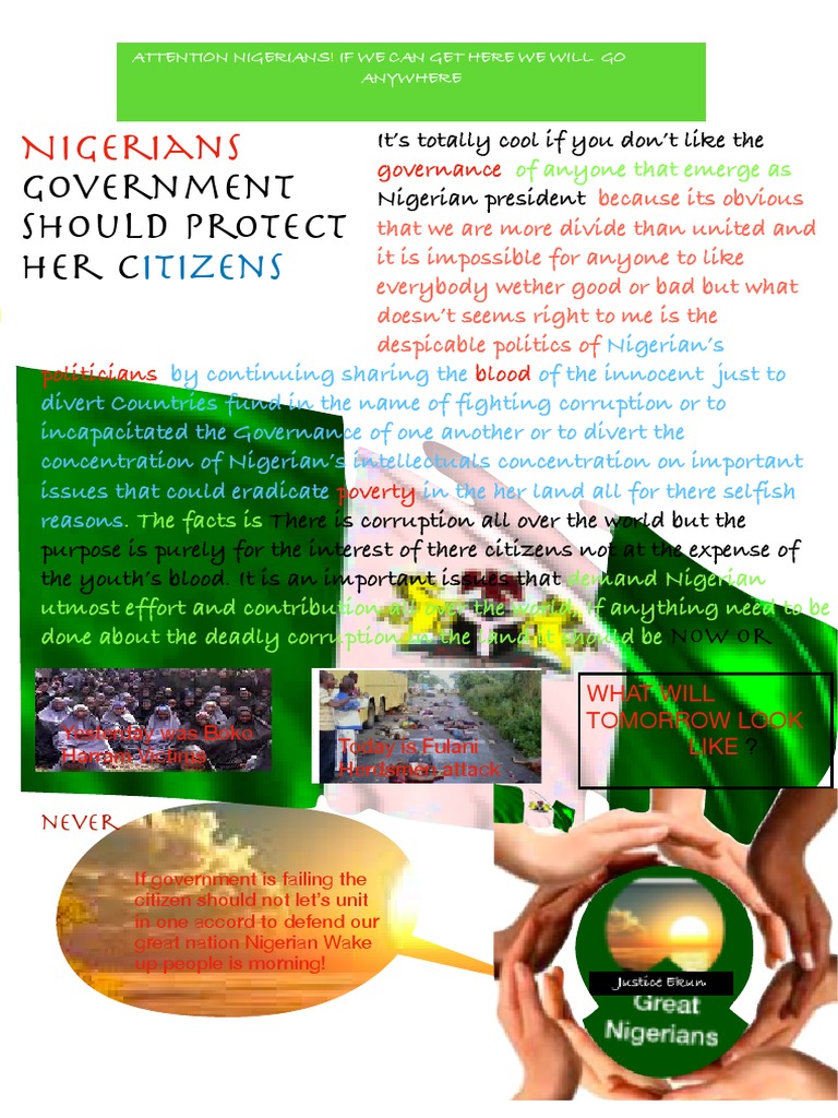 Itizens: Government Should Protect Her C | PDF