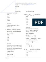 Latihan Soal Dan Pembahasan Mid Semester Matematika