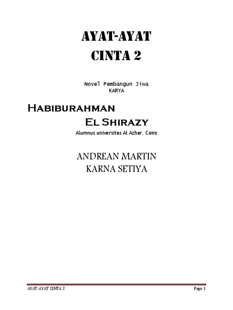 AYAT AYAT CINTA 2pdf