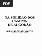 270006087 KOLTES B M Na Solidao Dos Campos de Algodao