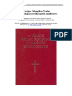 Orszagos Liturgikus Tanacs a Vilagi Lelkipasztori Kisegitok Kezikonyve 1