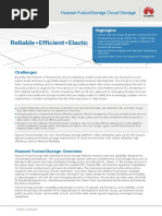 Huawei FusionStorage Data Sheet