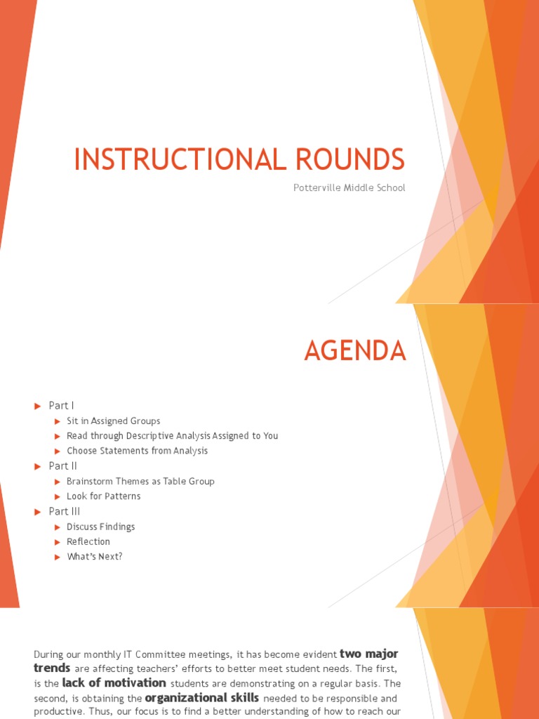 Pvms Instructional Rounds | PDF | Emergence | Education Theory