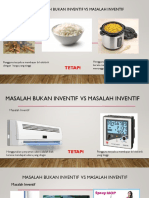 Masalah inventif vs masalah bukan inventif