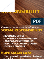 Social Responsibility and Good Governance