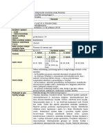 Izvedbeni Plan - Filozofska Antropologija 2