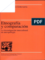 Etnografia y Comparacion-Aurora Gonzalez Echevarria PDF