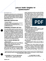 Occupational Health Guideline for ECH