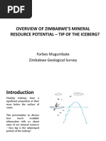 02 Mugumbate - Overview of Mineral Potential