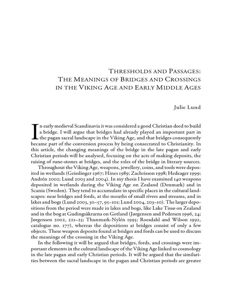 Thresholds and Passages The Meanings of PDF Religion And Belief