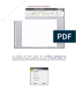 Interfaz de Microsoft Word