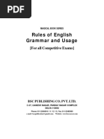 Contents-Rules of English Grammar and Usage