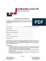Documenten Coöperatie Laatste Wil (CLW)
