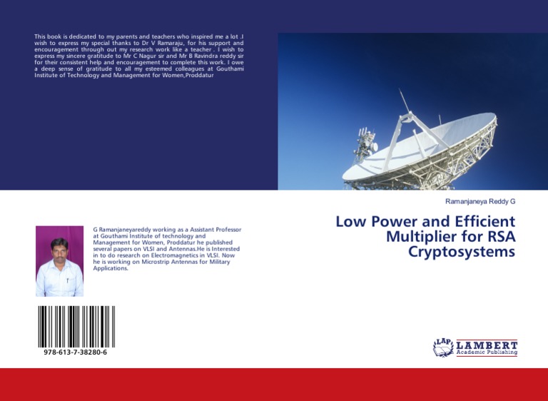 Low Power Multiplier for RSA Cryptosystems | PDF