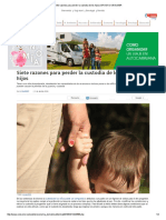 Siete Razones para Perder La Custodia de Los Hijos - EROSKI CONSUMER PDF