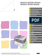 Ir1020 Series Basic Operation Guide ES PDF