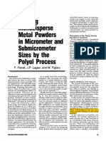 Fievet1989 Preparing Monodisperse Metal Powders in Micrometer and Submicrometer Sizes by The Polyol Process