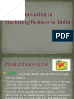 Innovation India: in Marketing/Business in