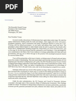 2018.02.08 Trump Infrastructure Letter