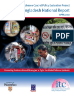 ITC Bangladesh National Report: The International Tobacco Control Policy Evaluation Project