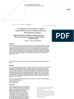 Core Influence On The Frequency Response Analysis (FRA) of Power Transformers Through The Finite Element Method